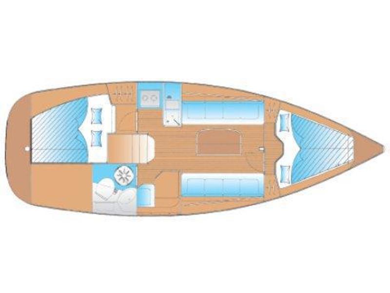 Book yachts online - sailboat - Bavaria 30 - ANA - rent