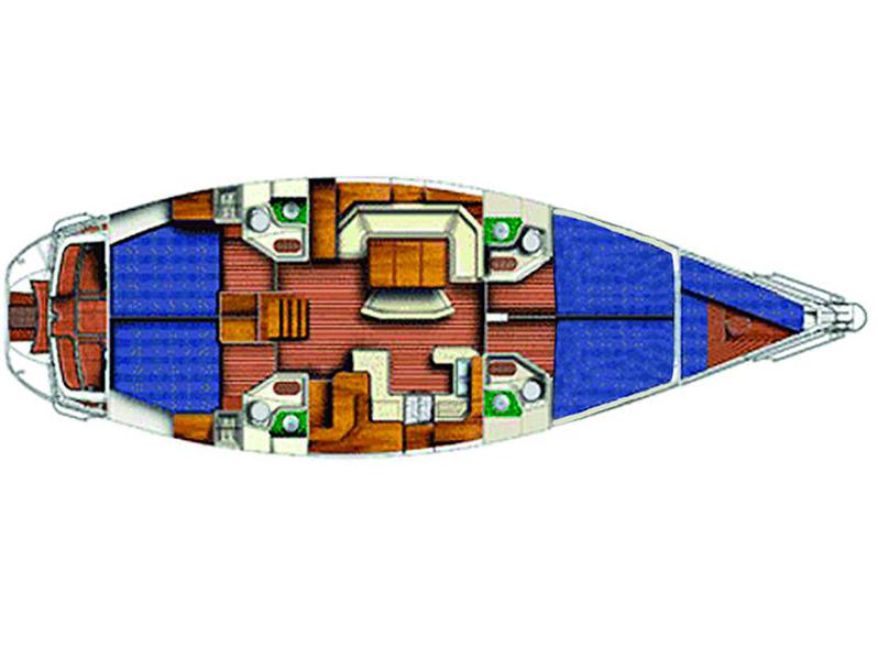Book yachts online - sailboat - Sun Odyssey 52.2 - Mizar - rent
