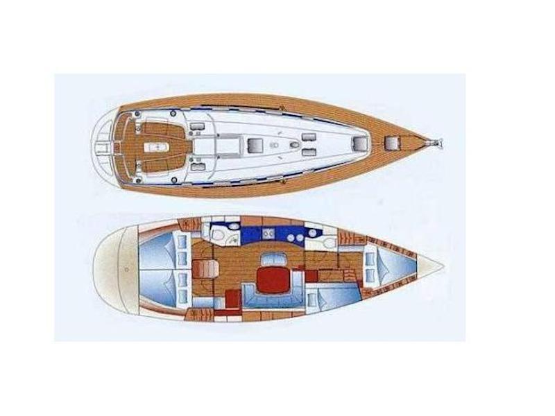 Book yachts online - sailboat - Bavaria 44 - Irene - rent