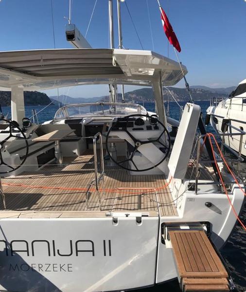 Book yachts online - sailboat - Hanse 588 - Ananija II - rent