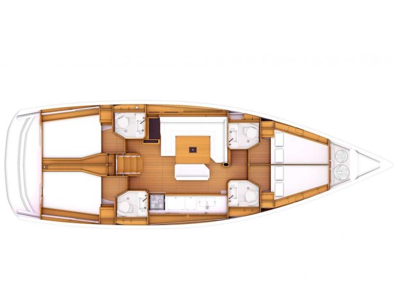 Book yachts online - sailboat - Sun Odyssey 479 - Amfitriti - rent