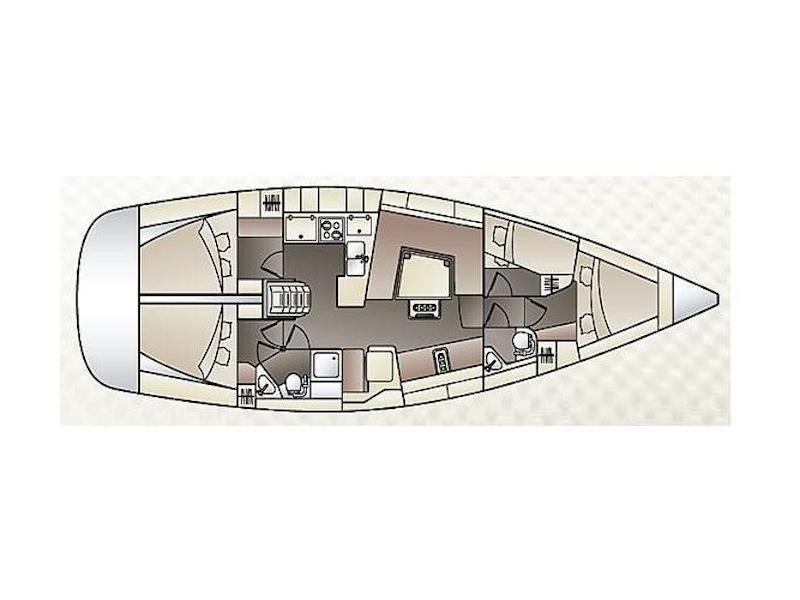 Book yachts online - sailboat - Elan 444 Impression - ELIXIR - rent