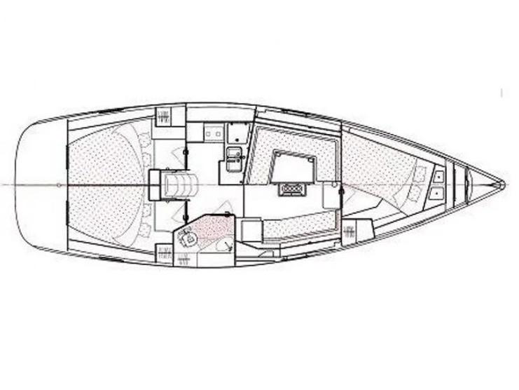 Book yachts online - sailboat - Elan 394 impression - LU - rent