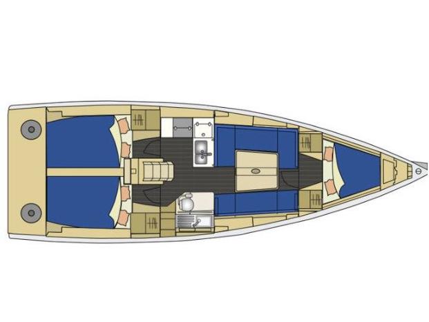 Book yachts online - sailboat - Elan 350 - PAPA - rent