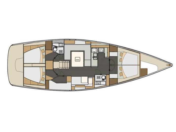 Book yachts online - sailboat - Elan 50 Impression - PANCHO I - rent