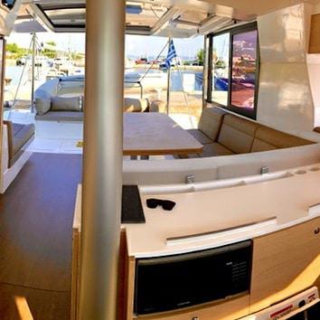 Book yachts online - catamaran - Bali 4.1 - Georg) (A/C, Watermaker, Generator - rent