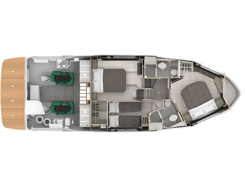 Book yachts online - motorboat - Absolute 47 Fly - Vardo - rent