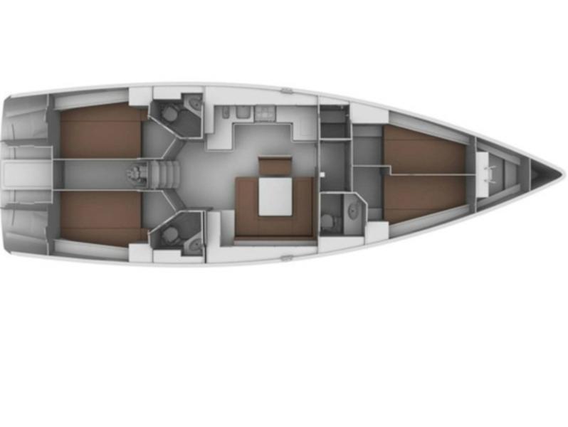 Book yachts online - sailboat - Bavaria 45 Cruiser - Midas - rent