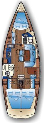 Book yachts online - sailboat - Bavaria 40 Cruiser - Franzi - rent