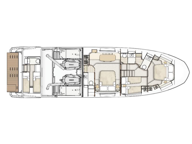 Book yachts online - motorboat - Azimut 60 - ALUMINIA - rent