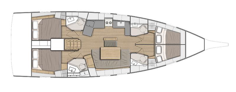 Book yachts online - sailboat - Oceanis 46.1 - SY_2064 - rent