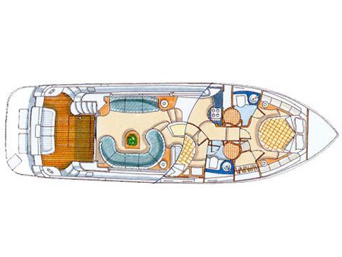 Book yachts online - motorboat - Azimut 46 - West Wind - rent