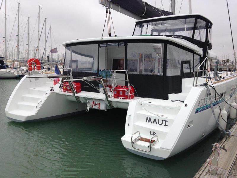 Book yachts online - catamaran - Lagoon 450 SporTop - Maui - rent