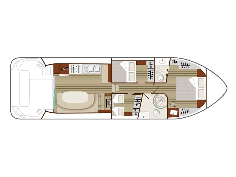 Book yachts online - motorboat - Estivale Sixto - LE CONSTANCE - rent