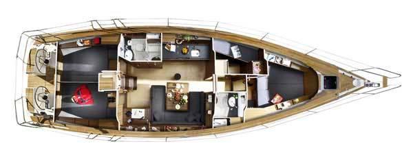 Book yachts online - sailboat - Bavaria 47 - Enigma - rent