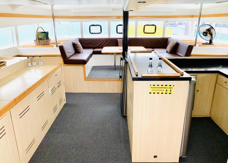 Book yachts online - catamaran - Catlante 600 - incl. crew &amp; full board - Bacchus - rent