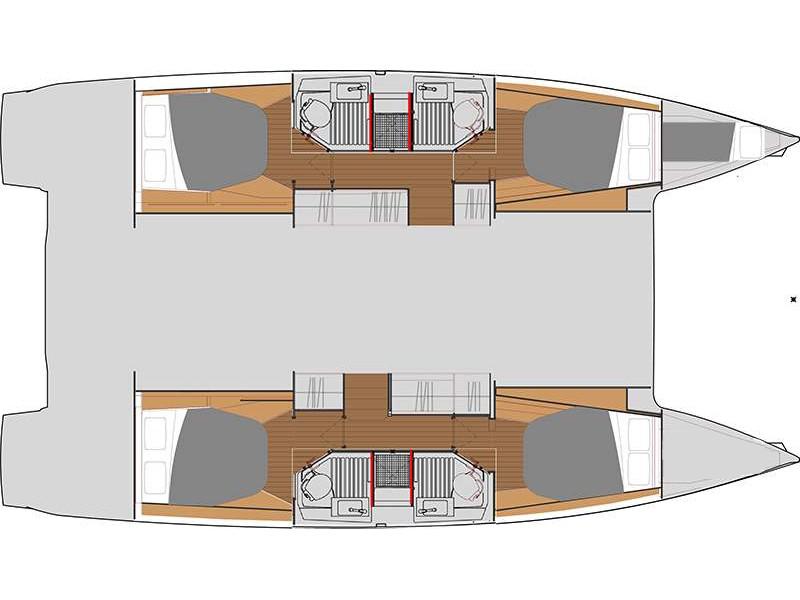 Book yachts online - catamaran - Astréa 42_2021 - SY_2067 - rent