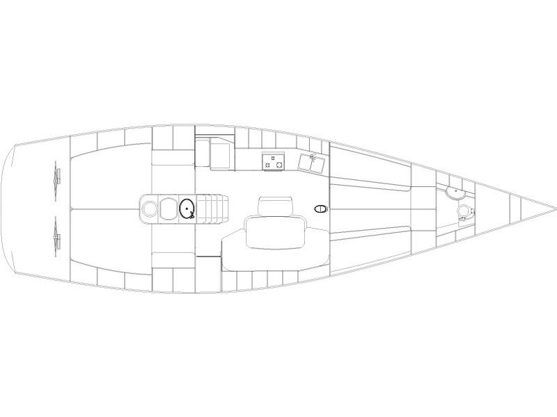 Book yachts online - sailboat - Comet 45s - Gaia - rent
