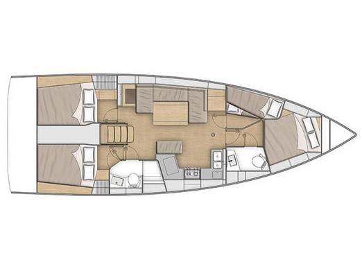 Book yachts online - sailboat - Oceanis 40.1 - ORESTESJ - rent