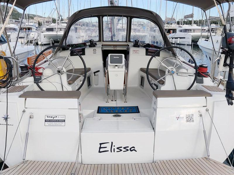 Book yachts online - sailboat - Sun Odyssey 449 - Elissa - rent