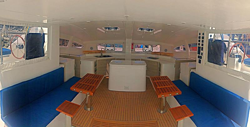 Book yachts online - catamaran - Island Spirit - 410 - Fortunate Sun - rent