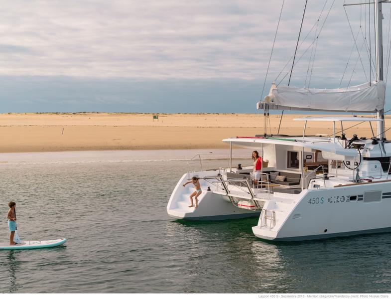 Book yachts online - catamaran - Lagoon 450 Sport - twin elli - rent