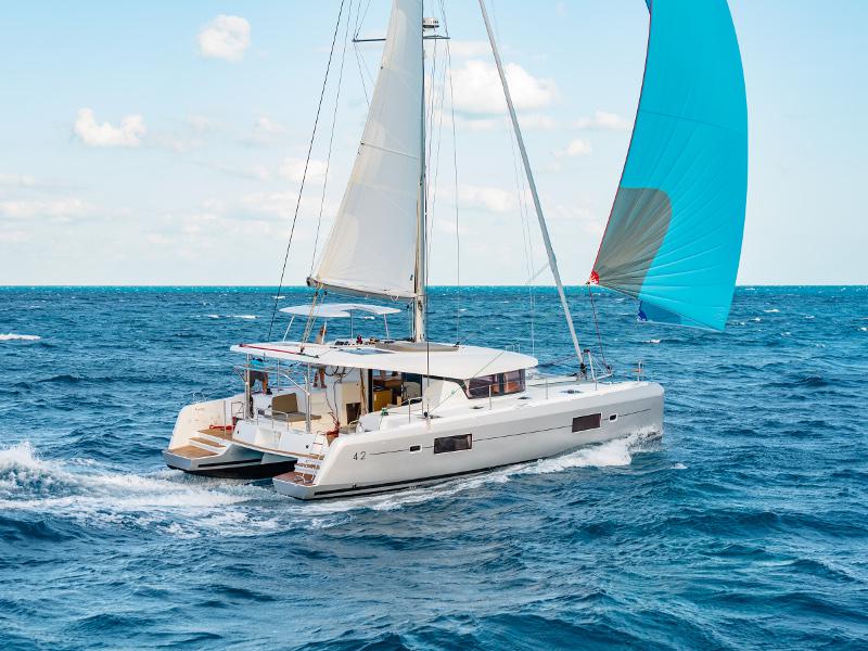 Book yachts online - catamaran - Lagoon 42 - POSEIDON new 2021+AC+G - rent