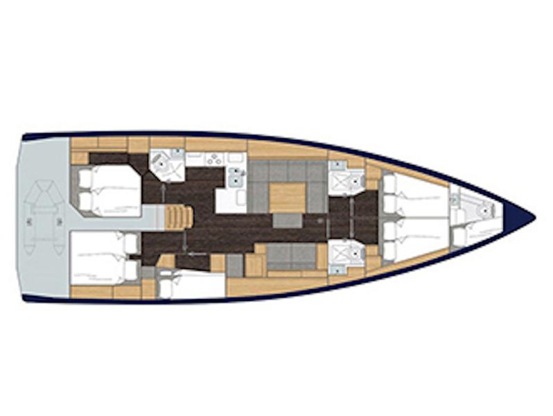 Book yachts online - sailboat - Bavaria C50 - FL3 - rent