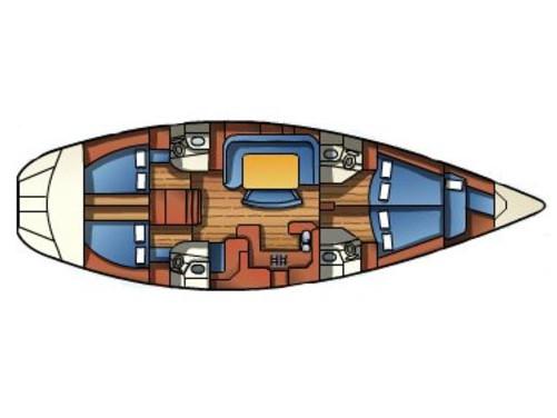 Book yachts online - sailboat - Sun Odyssey 52.2 - Malama - rent