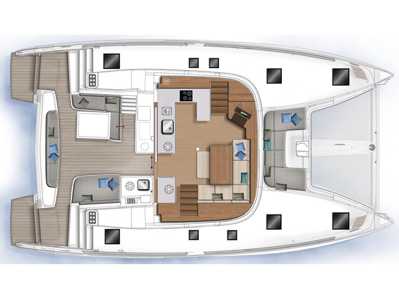 Book yachts online - catamaran - Lagoon 46 - Alouet - rent