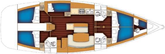 Book yachts online - sailboat - Cyclades 50.5 - Galaxy/Refitted 2016 - rent