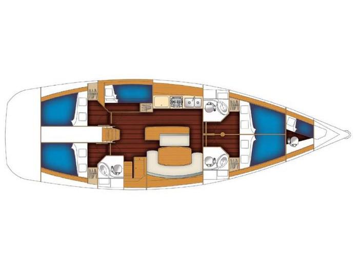 Book yachts online - sailboat - Cyclades 50.5 - Barnie - rent