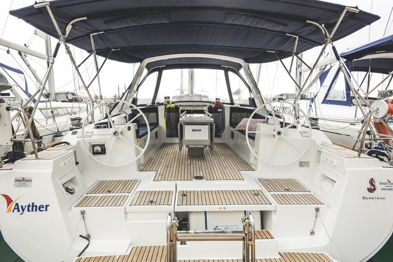 Book yachts online - sailboat - Oceanis 45 - Ayther - Standard line - rent