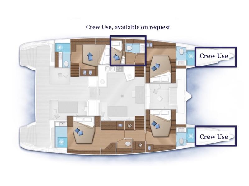 Book yachts online - catamaran - Lagoon 52F (Gen+A/C+WM) - SAILUXE - Fico - rent