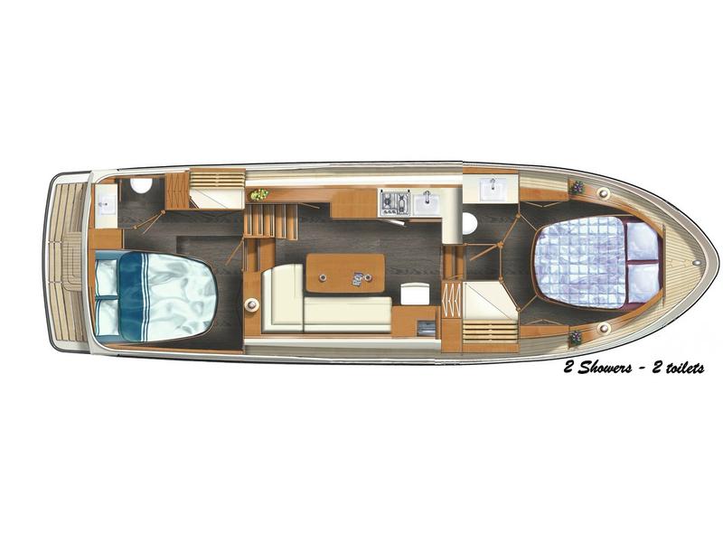 Book yachts online - motorboat - Linssen 35 SL AC - Swissky - rent