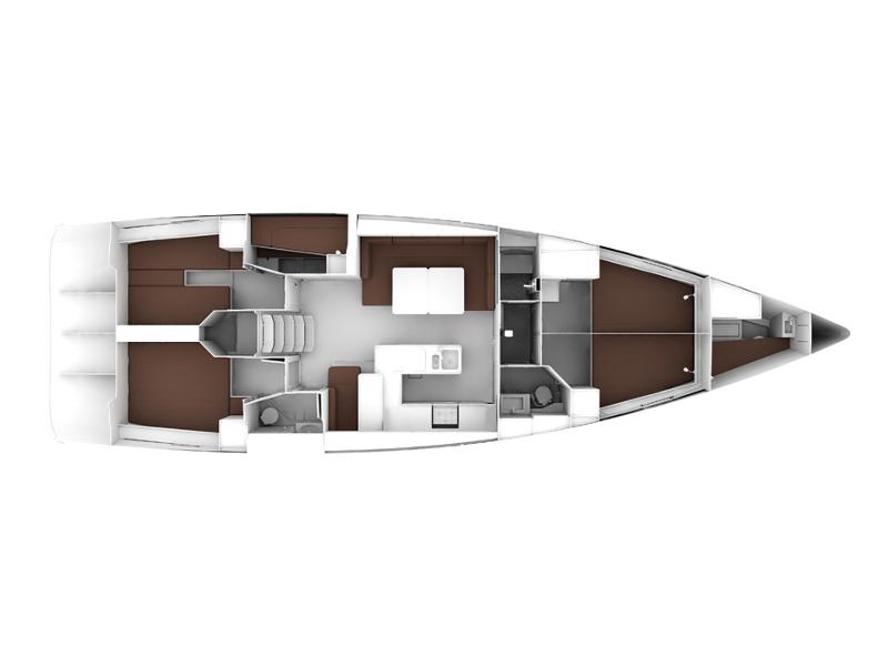 Book yachts online - sailboat - Bavaria Cruiser 56 - STAR ROMEO - rent