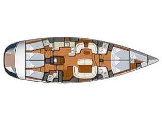 Book yachts online - sailboat - Sun Odyssey 54DS - PETER PAN  - rent