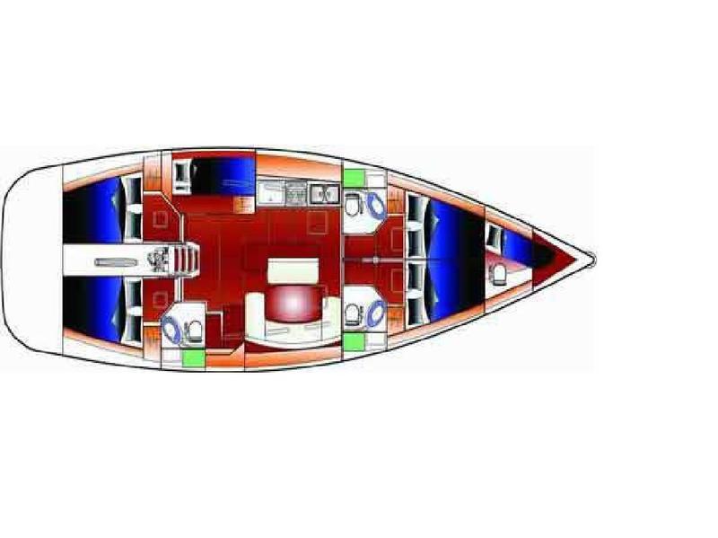 Book yachts online - sailboat - Cyclades 50.5 - MANNA+BowThruster - rent