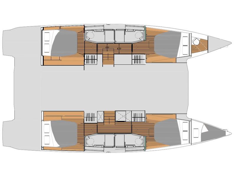 Book yachts online - catamaran - Elba 45 Quatour - PRINCESS VALERIA- AC and generator - rent