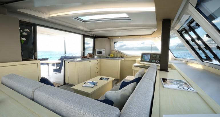 Book yachts online - catamaran - Lucia 40 - NALA -AC and generator - rent