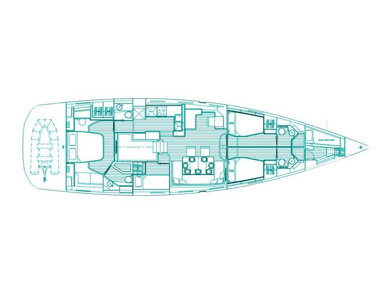 Book yachts online - sailboat - Jeanneau 64 - Aspro - rent