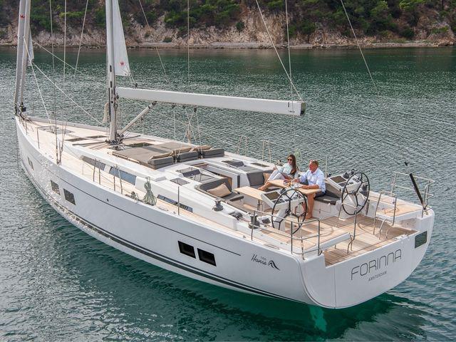 Book yachts online - sailboat - Hanse 588 - AMADEA (ONLY SKIPPERED) - rent