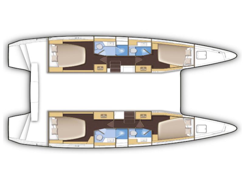 Book yachts online - catamaran - Lagoon 42 A/C &amp; GEN. - ALAS - rent