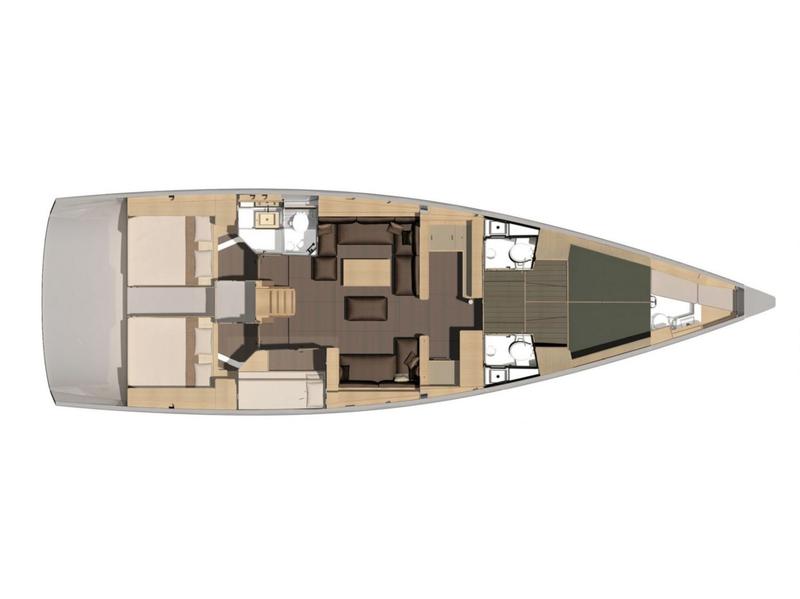 Book yachts online - sailboat - Dufour 56 Exclusive 2021 - Silente - rent