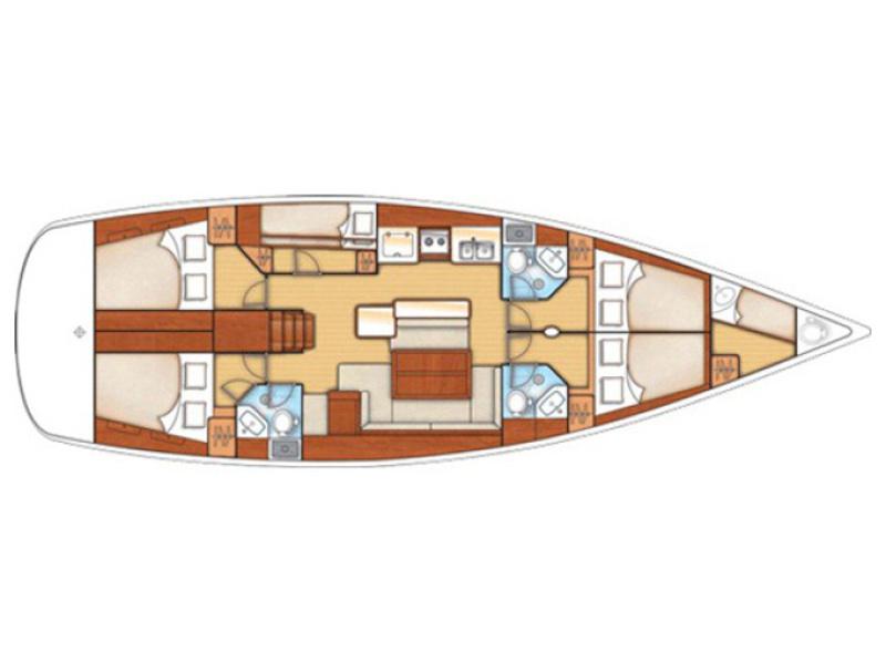 Book yachts online - sailboat - Oceanis 50 - Tindra - rent