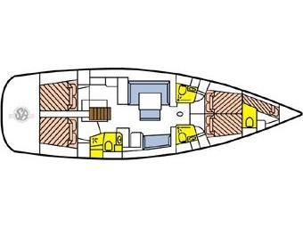 Book yachts online - sailboat - Oceanis 54 - Selene - rent