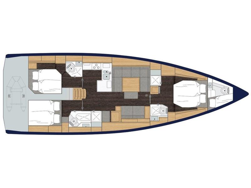 Book yachts online - sailboat - Bavaria C50 Style - Hainan - rent