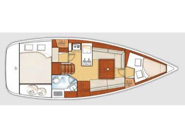 Book yachts online - sailboat - Oceanis 31 - TRIZONIA  - rent