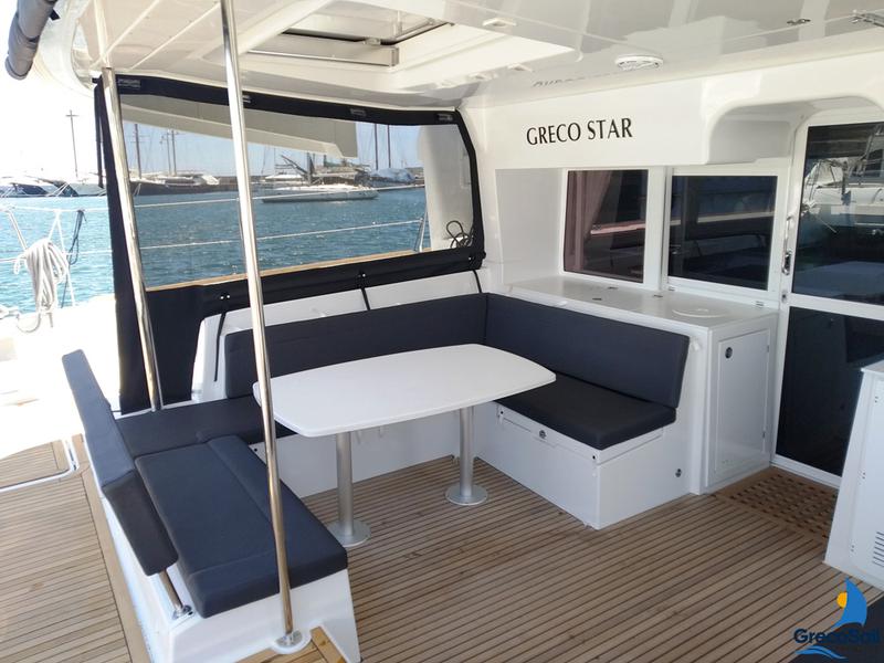 Book yachts online - catamaran - Lagoon 450  Flybridge - Grecostar - rent