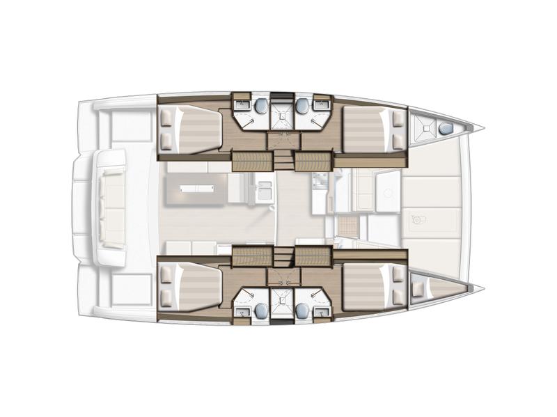 Book yachts online - catamaran - Bali 4.2 - Alexa - rent